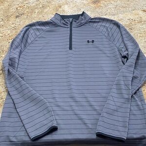 Under Armour Men's Grey 1/4 Zip Pullover